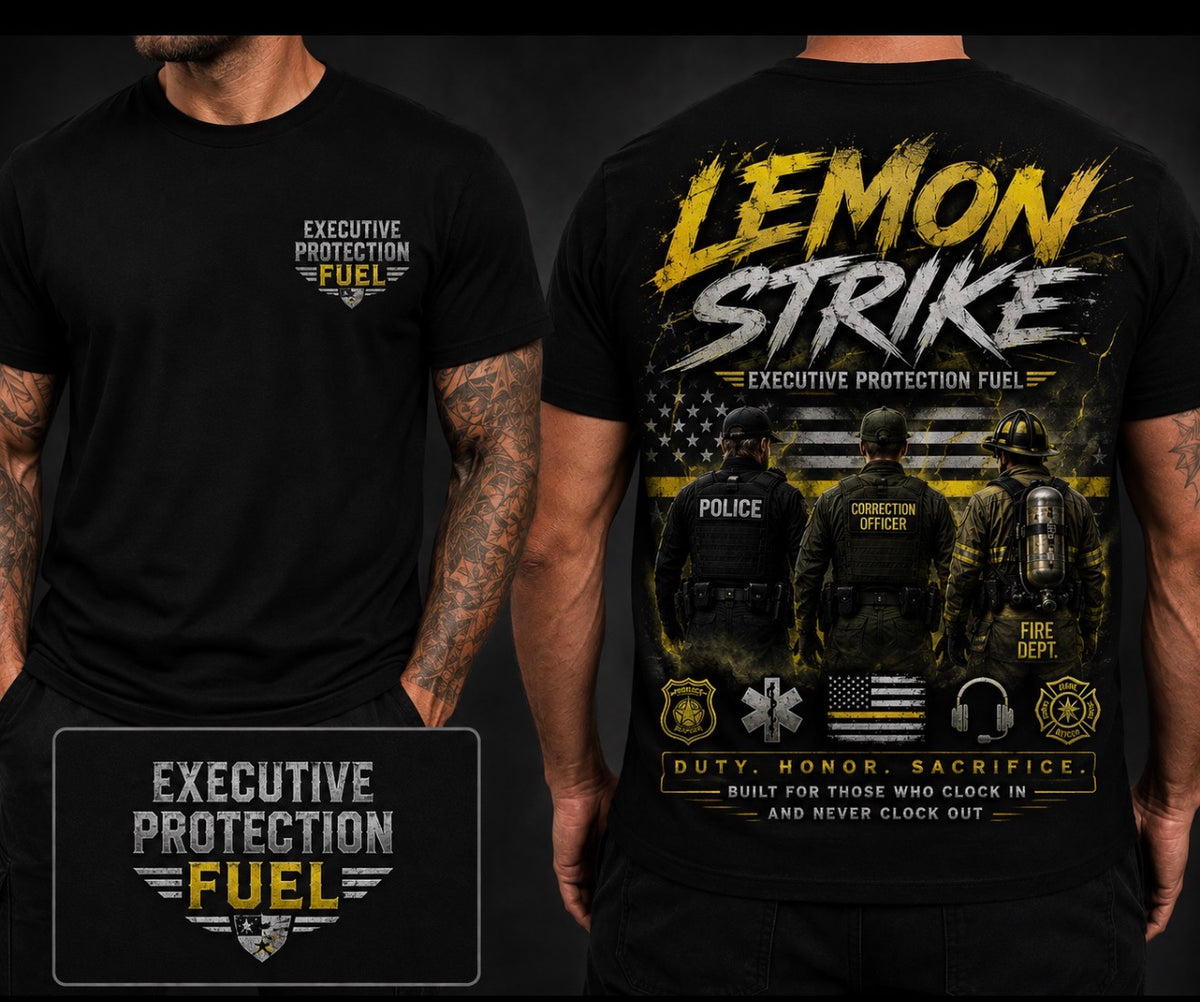 EXECUTIVE PROTECTION FUEL - LEMON STRIKE COOLING SHORT SLEAVE T-SHIRT