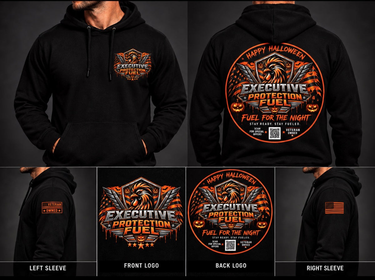 EXECUTIVE PROTECTION FUEL HALLOWEEN HOODIES