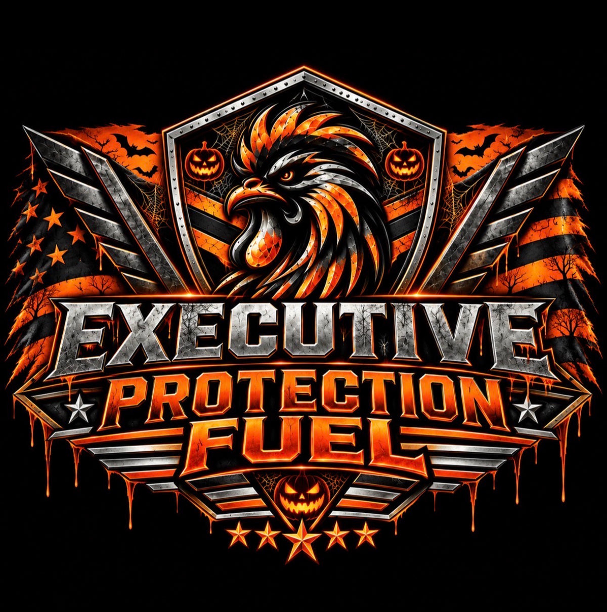 EXECUTIVE PROTECTION FUEL - 3” X 2” HALLOWEEN STICKER
